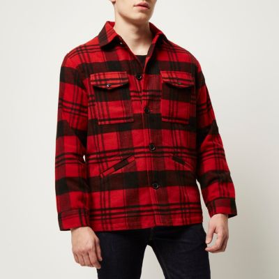 Red Only & Sons check jacket
